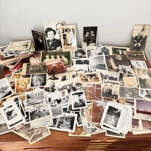 HUGE LOT vintage Photos 1920s-1970s family scenic Antique Babies Kids Americana